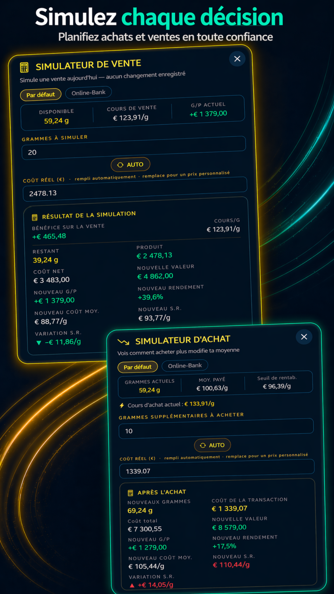 Simulator Screen
